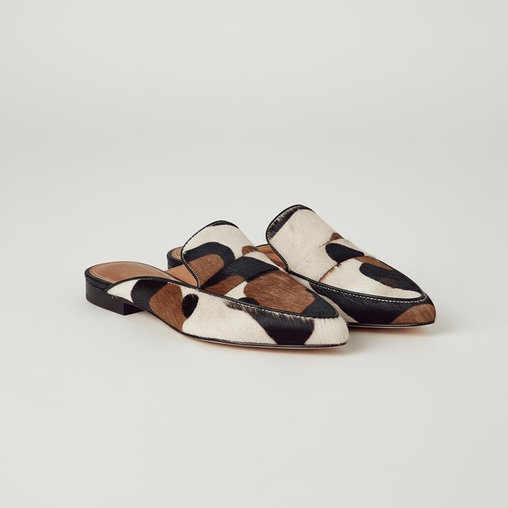 Abstract Pattern Loafers | Women's Loafers for Stylish Comfort