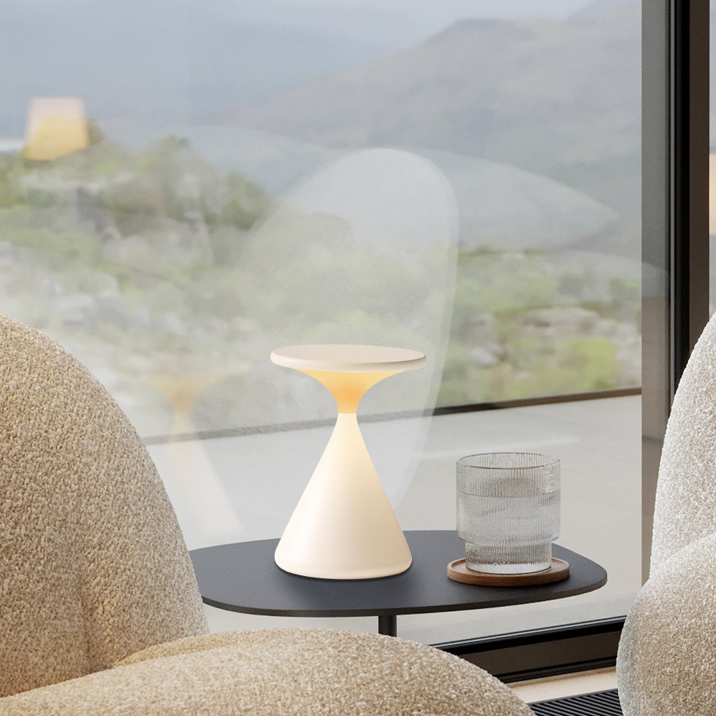 Aeron Hourglass | Dimmable LED Table Lamp 6