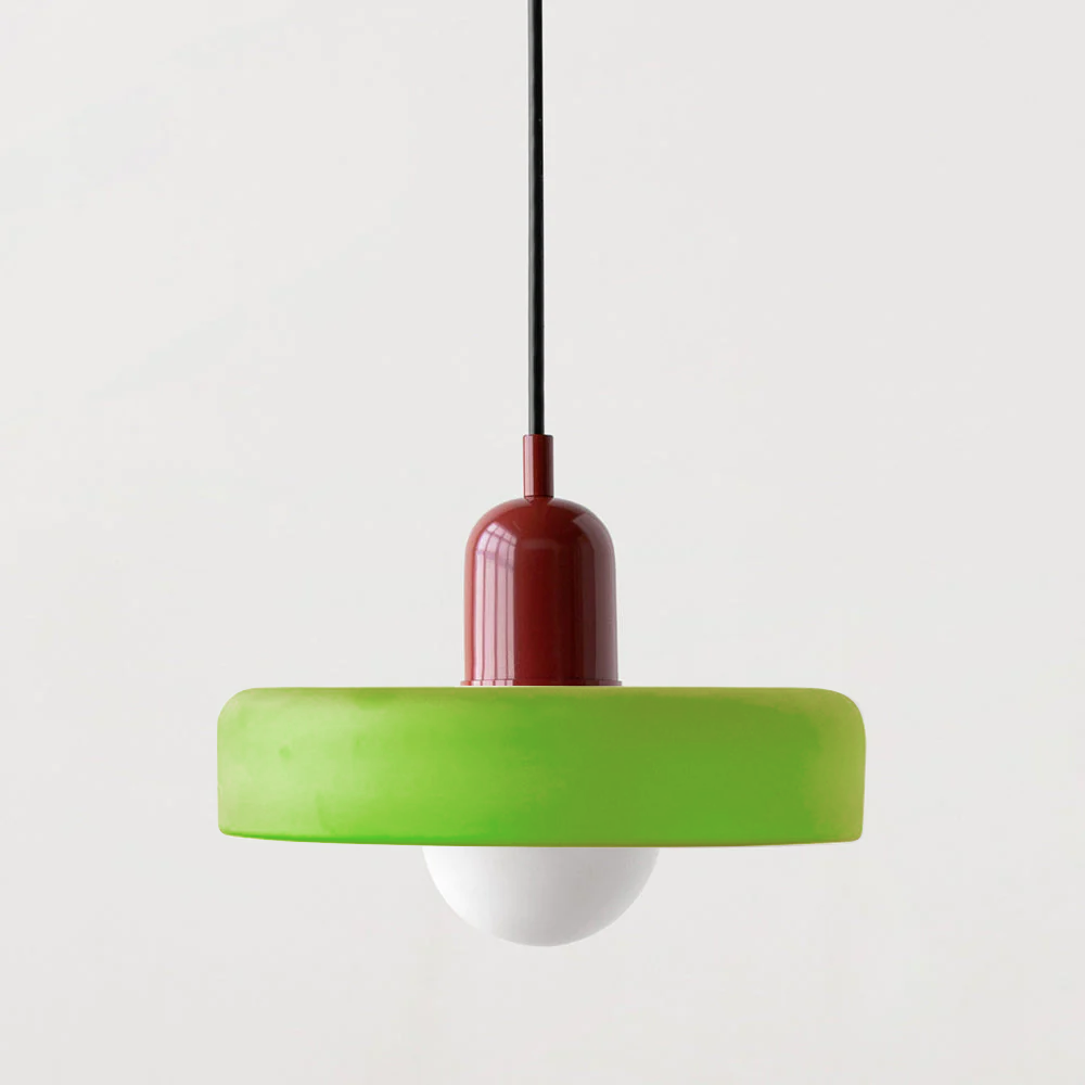 Bauhaus Color Glass Pendant Light | Modern Lighting Fixture 11