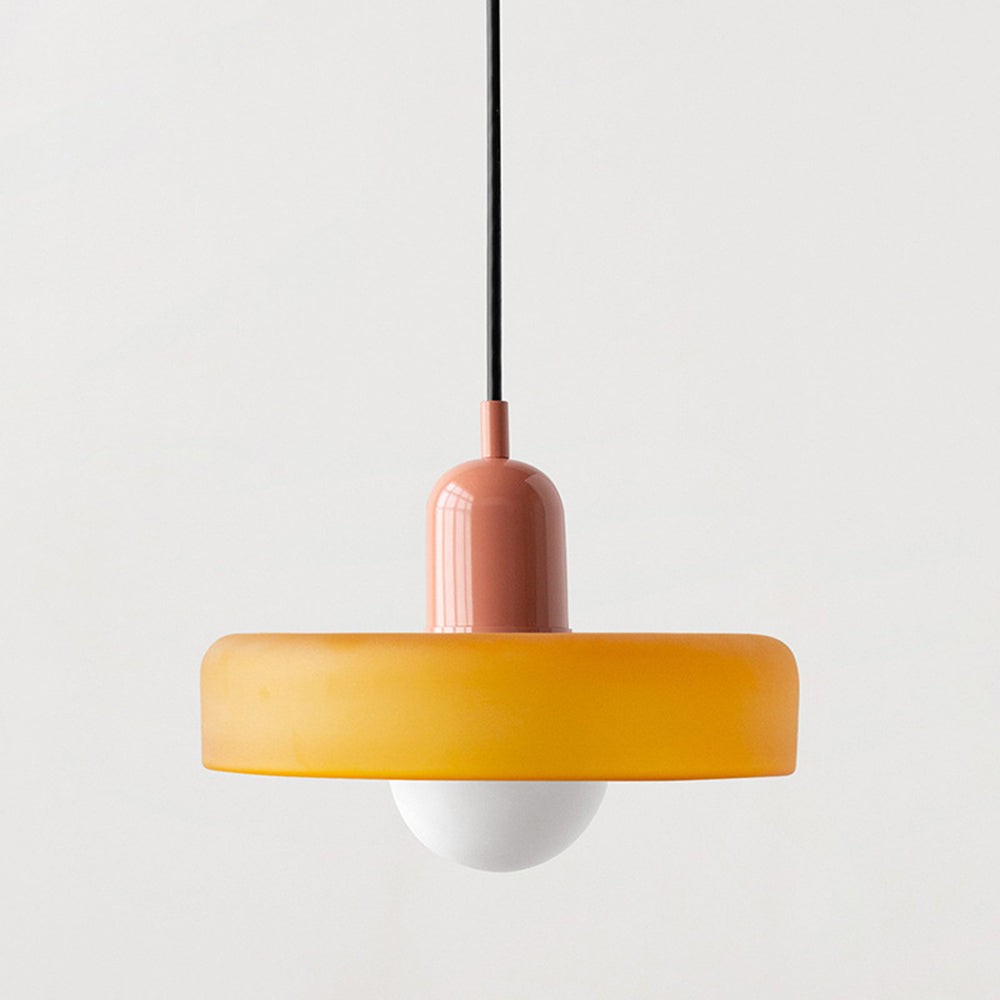 Bauhaus Color Glass Pendant Light | Modern Lighting Fixture 19