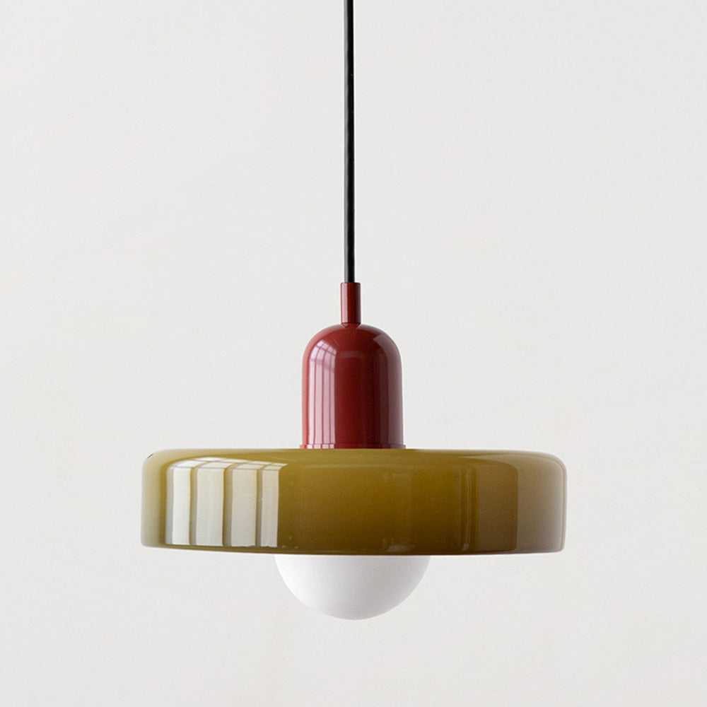 Bauhaus Color Glass Pendant Light | Modern Lighting Fixture 25