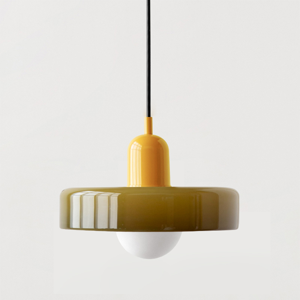 Bauhaus Color Glass Pendant Light | Modern Lighting Fixture 29