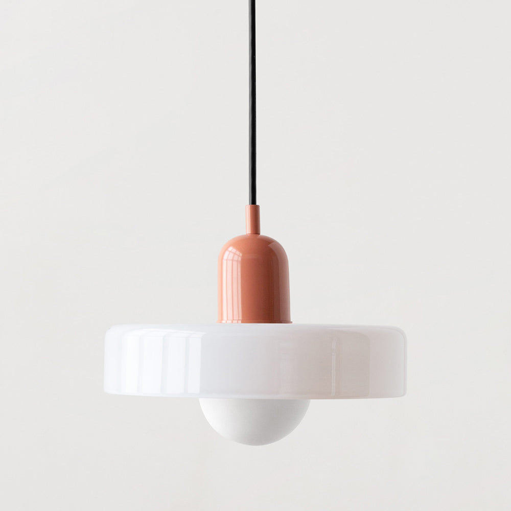 Bauhaus Color Glass Pendant Light | Modern Lighting Fixture 7