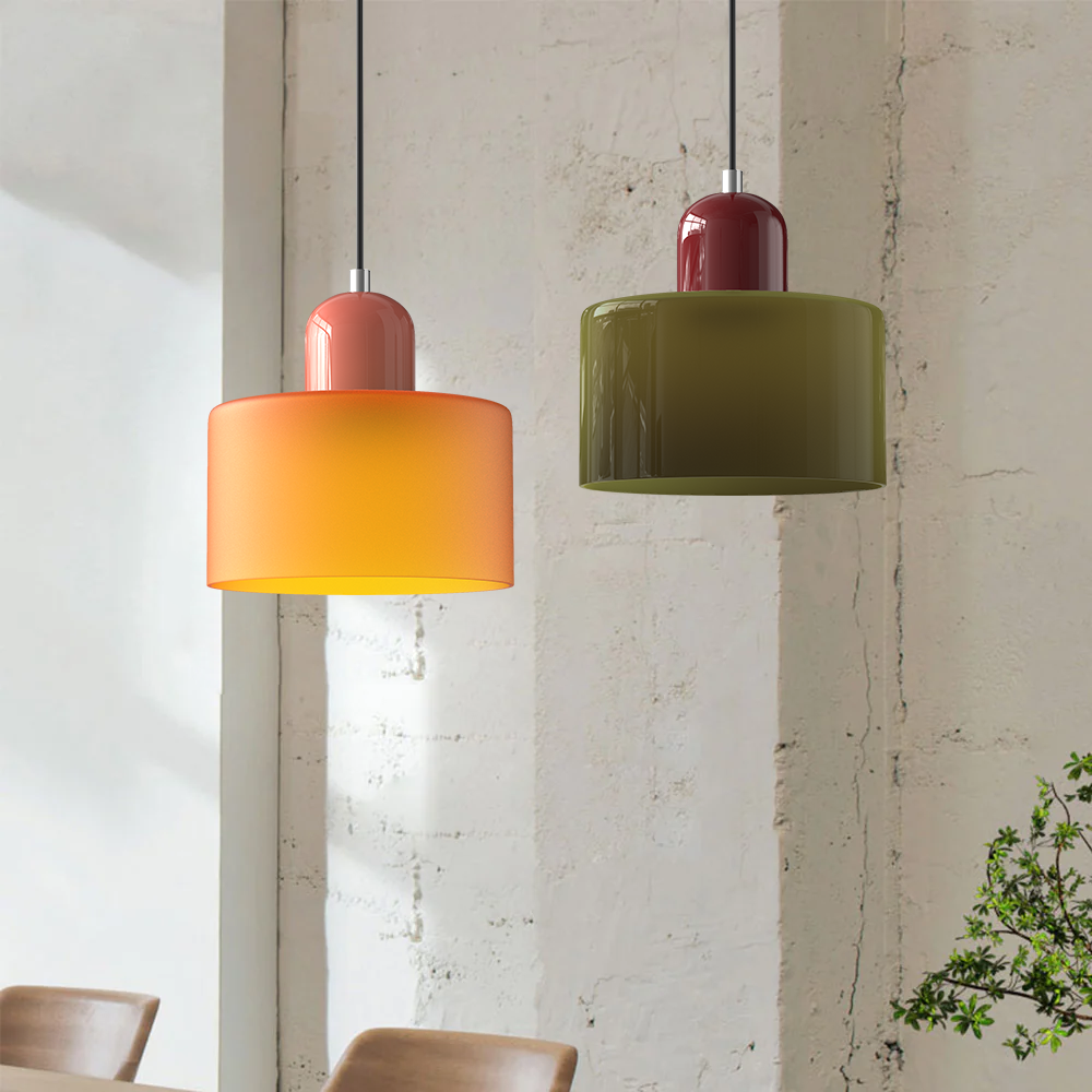 Bauhaus Creative Glass Pendant Light | Modern Dining Room Fixture 1