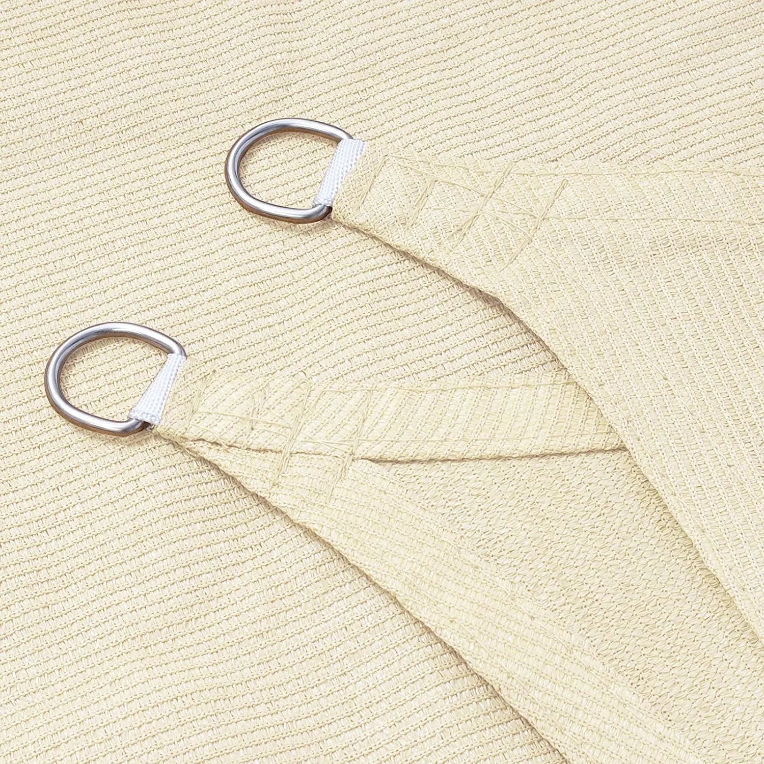 Beige Rectangle Sun Shade | Outdoor Shades 3x4m HDPE 6