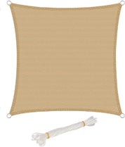 Beige Rectangle Sun Shade | Outdoor Shades 3x4m HDPE 8