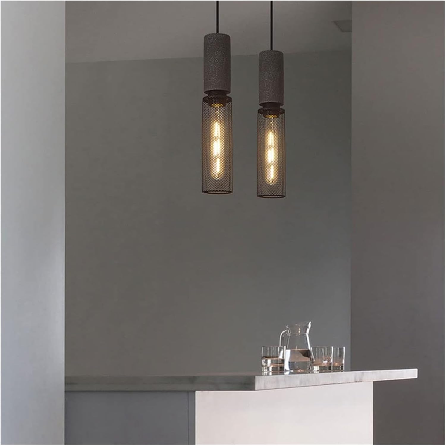 Betono Black Pendant Light | Industrial Kitchen Pendant Lighting 1