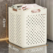 Collapsible Laundry Basket on Wheels | 30L 45L 54L Sizes 10