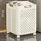 Collapsible Laundry Basket on Wheels | 30L 45L 54L Sizes 12