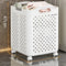 Collapsible Laundry Basket on Wheels | 30L 45L 54L Sizes 13