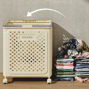 Collapsible Laundry Basket on Wheels | 30L 45L 54L Sizes 2