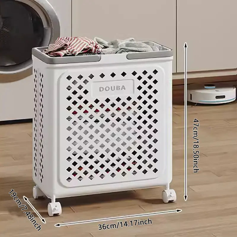 Collapsible Laundry Basket on Wheels | 30L 45L 54L Sizes 6