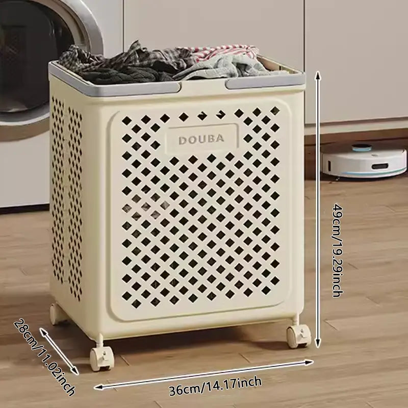 Collapsible Laundry Basket on Wheels | 30L 45L 54L Sizes 8