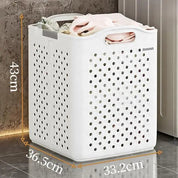 Collapsible Laundry Basket on Wheels | 30L 45L 54L Sizes 9