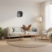 Modern 3D Wall Clock | 30 cm Decorative Timepiece