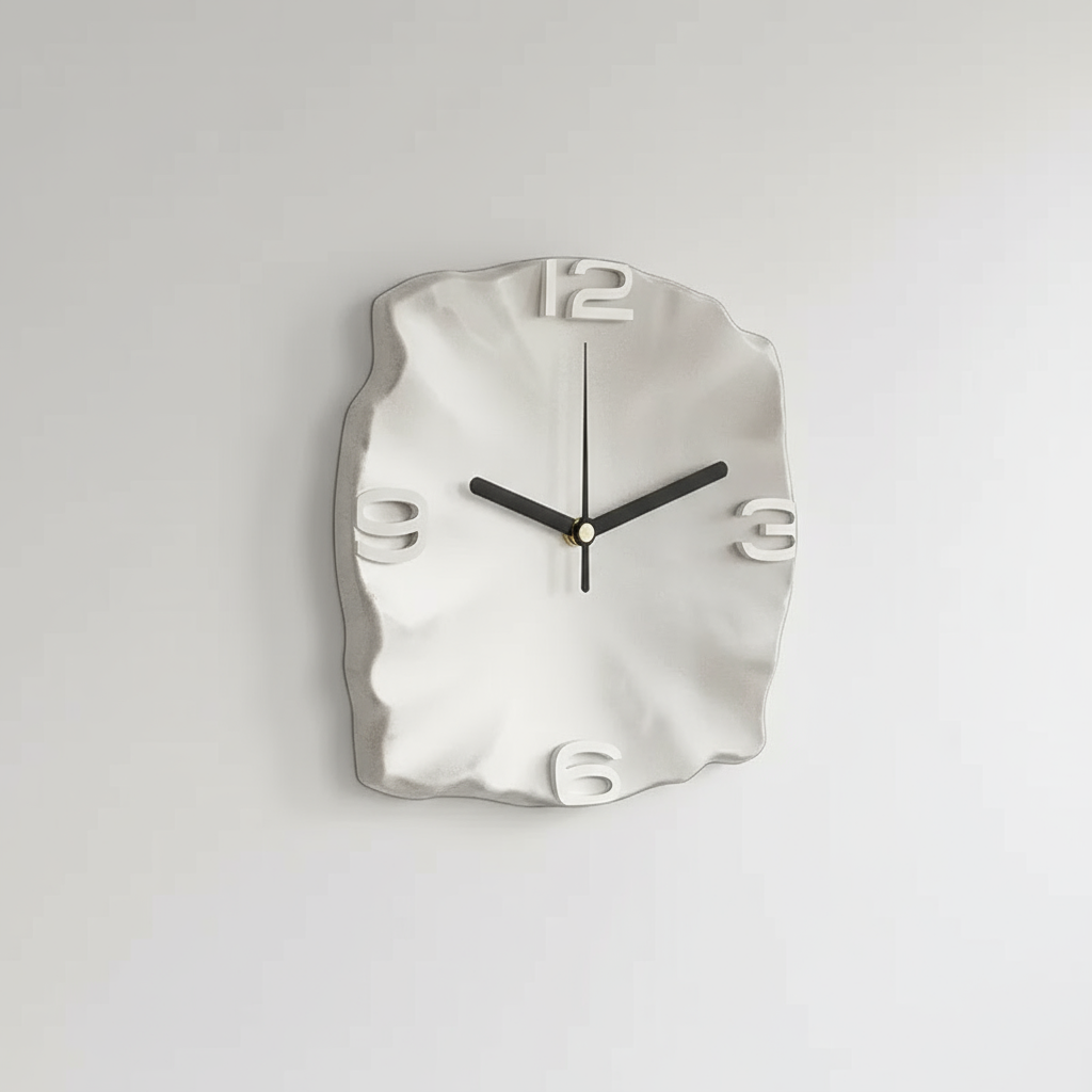 Modern 3D Wall Clock | 30 cm Decorative Timepiece