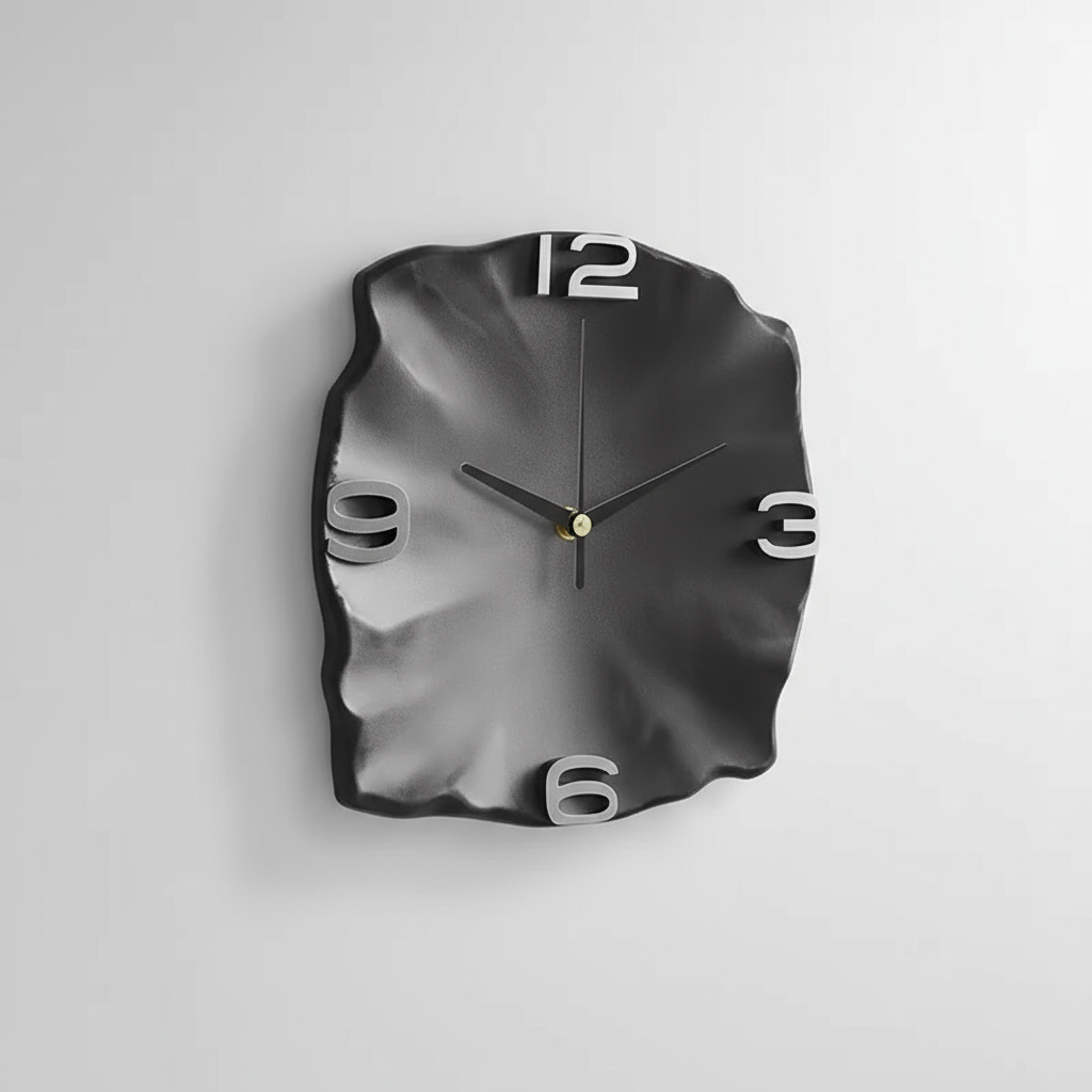 Modern 3D Wall Clock | 30 cm Decorative Timepiece
