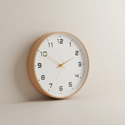 Modern Wooden Wall Clock | Elegant Home Decor