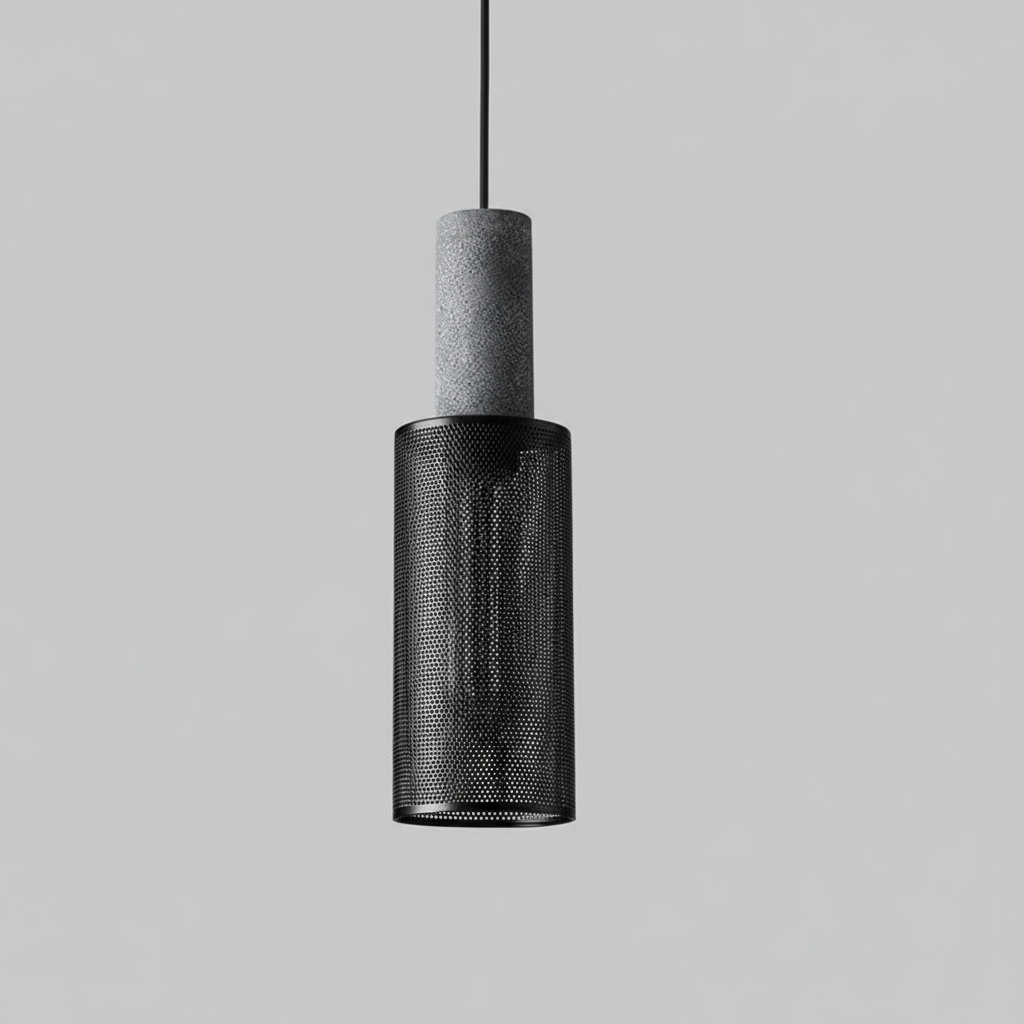Betono Black Pendant Light | Industrial Kitchen Pendant Lighting