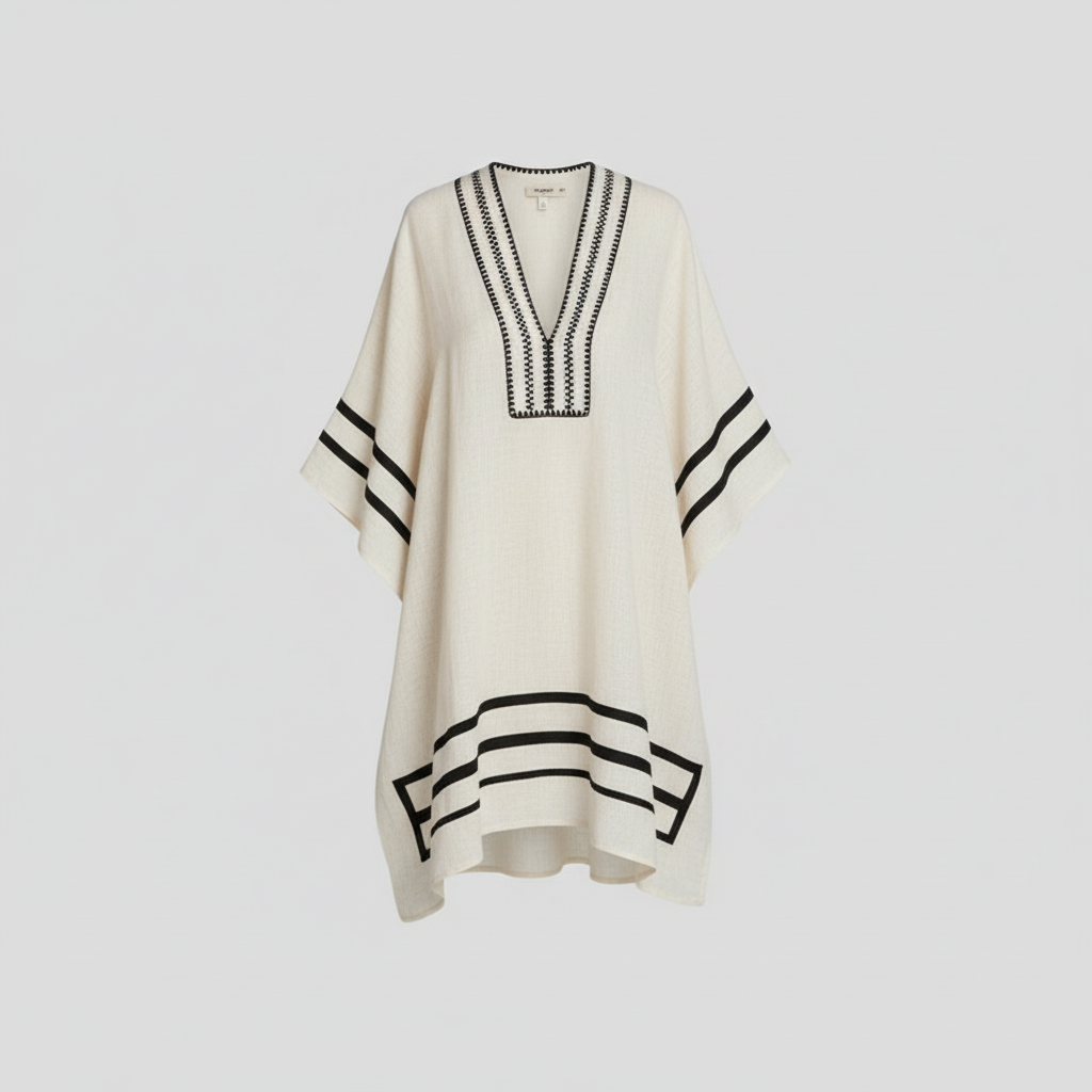 Embroidered Kaftan Maxi Dress | Women's Summer Dress