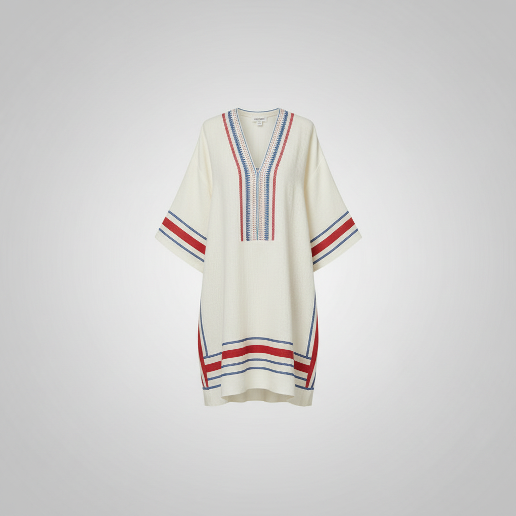 Embroidered Kaftan Maxi Dress | Women's Summer Dress