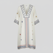 Embroidered Kaftan Maxi Dress | Women's Summer Dress