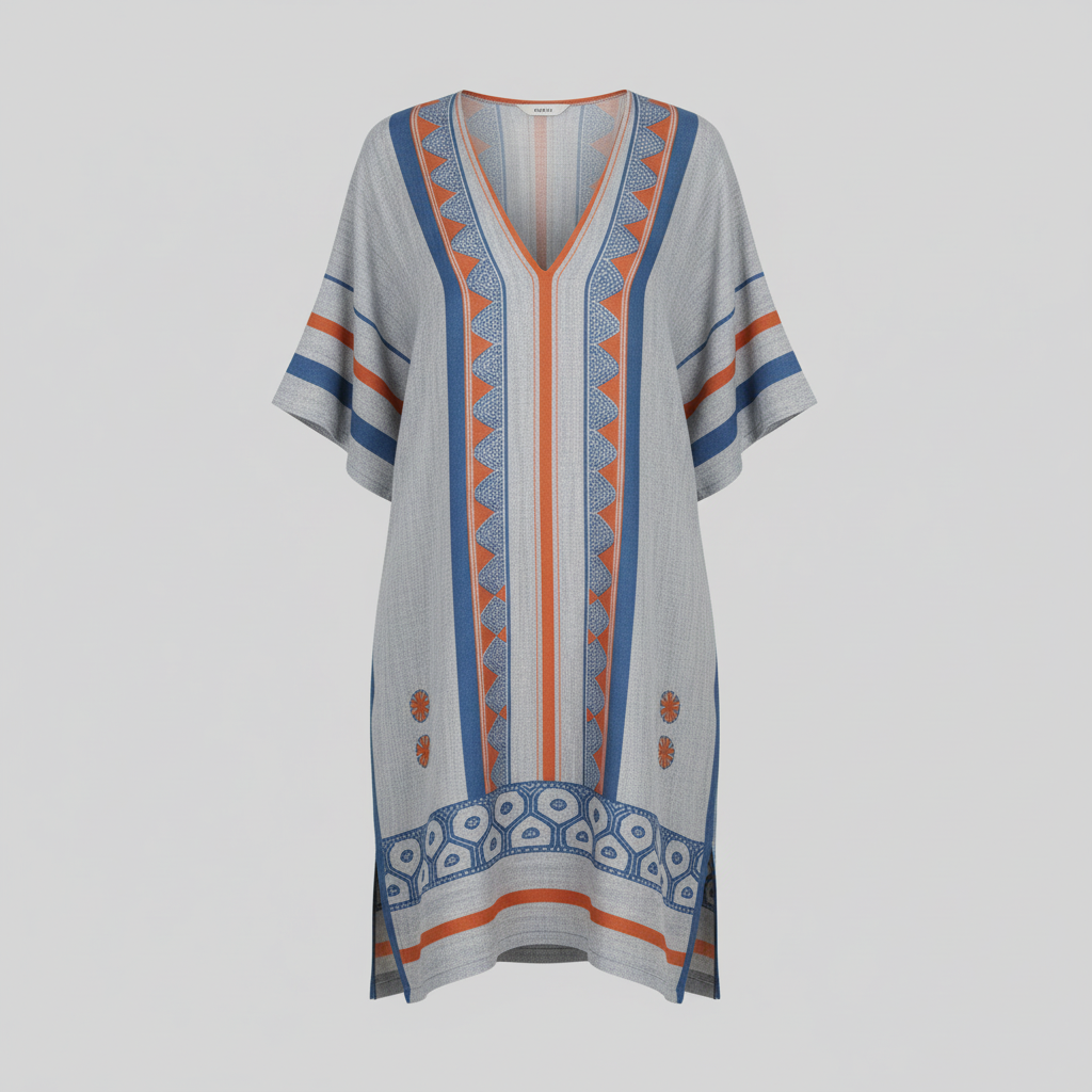 Embroidered Kaftan Maxi Dress | Women's Summer Dress