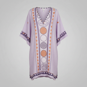 Embroidered Kaftan Maxi Dress | Women's Summer Dress