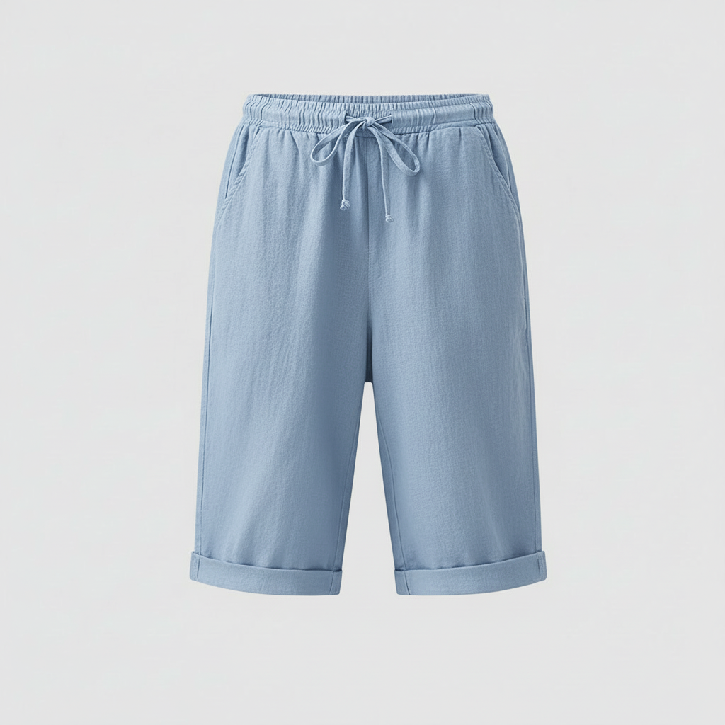 Emma Linen Pants | Women's Relaxed Fit Pants with Pockets