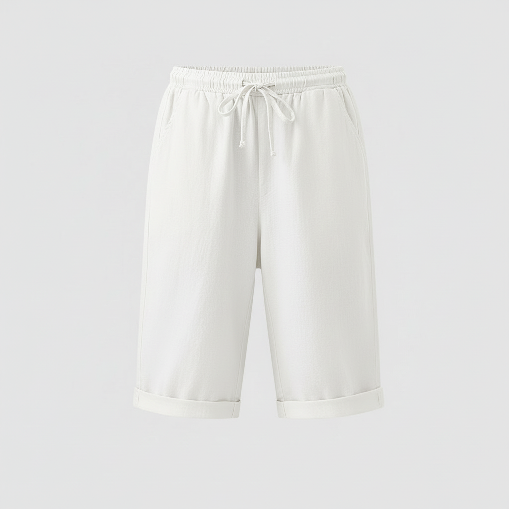 Emma Linen Pants | Women's Relaxed Fit Pants with Pockets