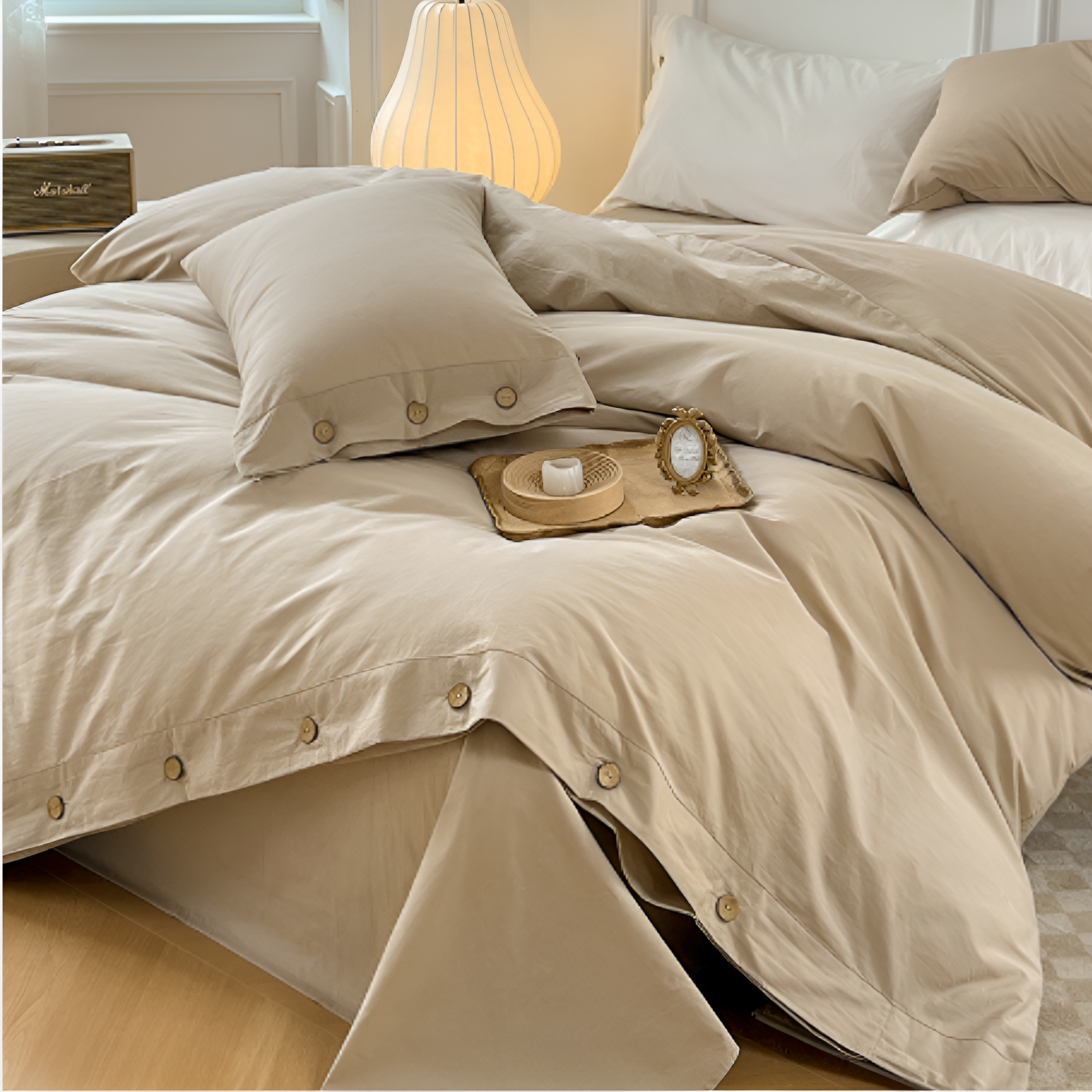 Favonia Cotton Bedding Set | 135x200 cm with Pillow Covers 12