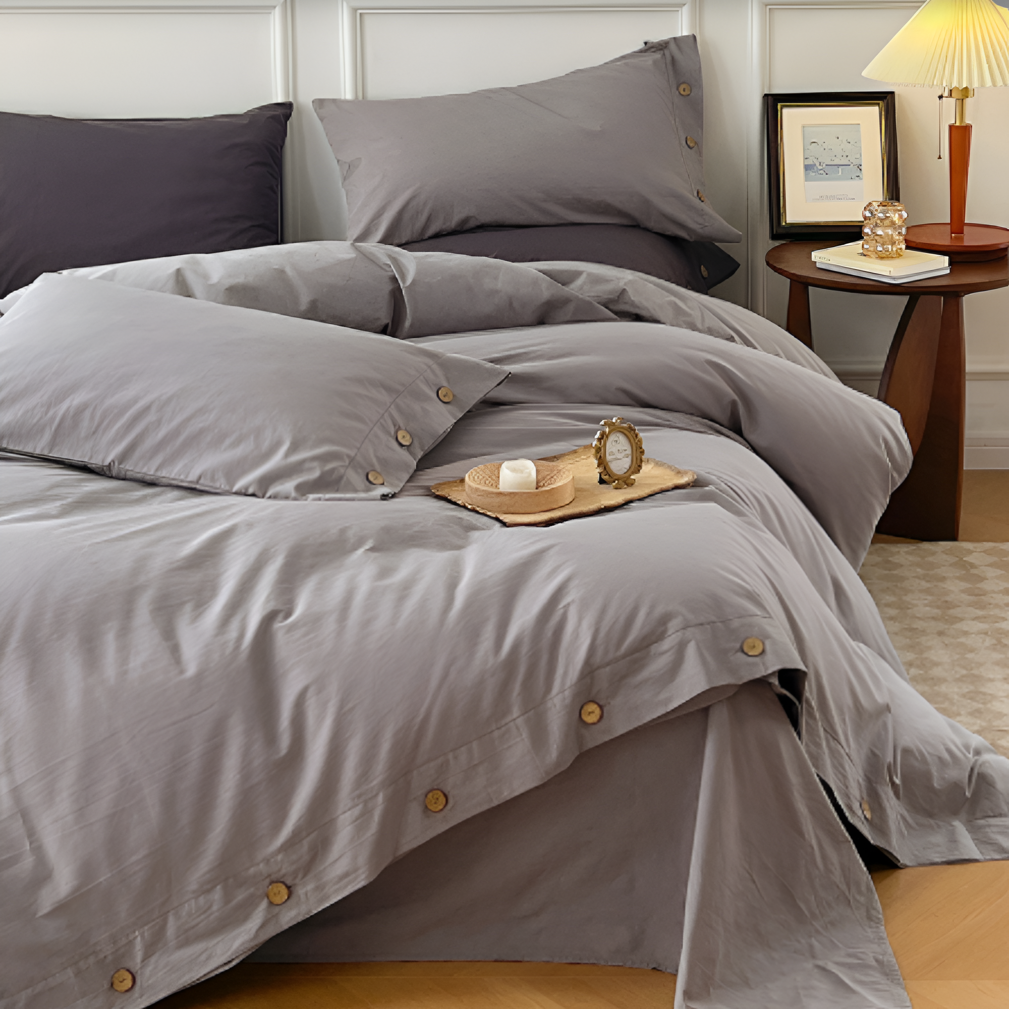 Favonia Cotton Bedding Set | 135x200 cm with Pillow Covers 13