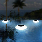 Floating LED Pool Lights | Solar-Powered Color Changing Lights 0