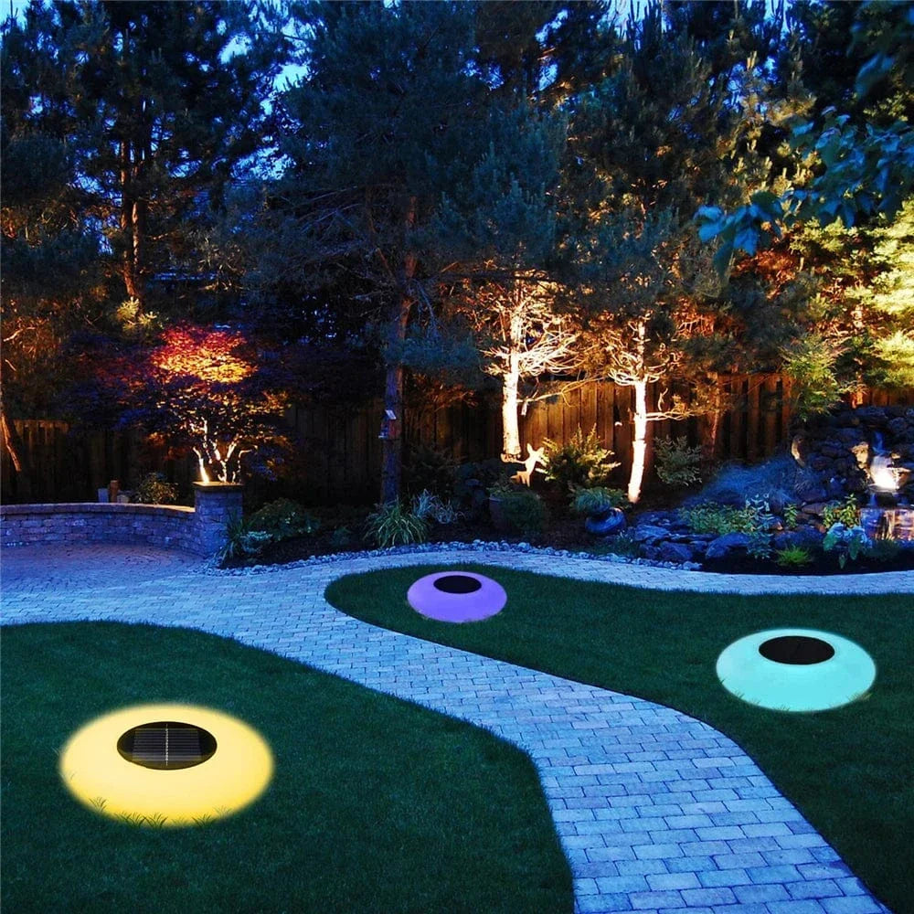Floating LED Pool Lights | Solar-Powered Color Changing Lights 1