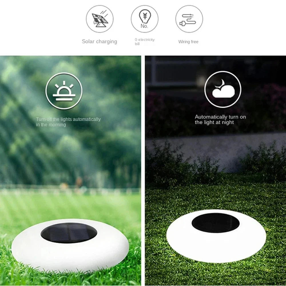 Floating LED Pool Lights | Solar-Powered Color Changing Lights 4