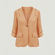 Kessie | Women's Lightweight Cotton-Linen Blazer