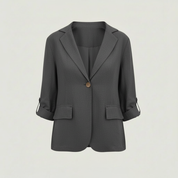 Kessie | Women's Lightweight Cotton-Linen Blazer
