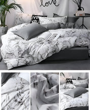 Marble Luxury Bedding Set | 3-Piece 155x220 Comfort 3