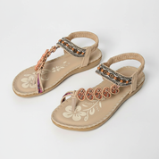 Merlin Sandals | Comfortable Faux Leather Sandals for Women