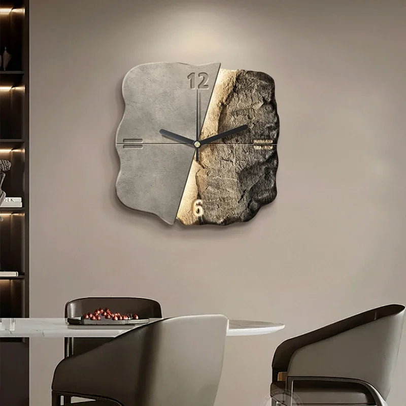 Modern 3D Wall Clock | 50 cm Decorative Timepiece 4