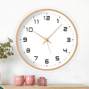 Modern Wooden Wall Clock | Elegant Home Decor 1