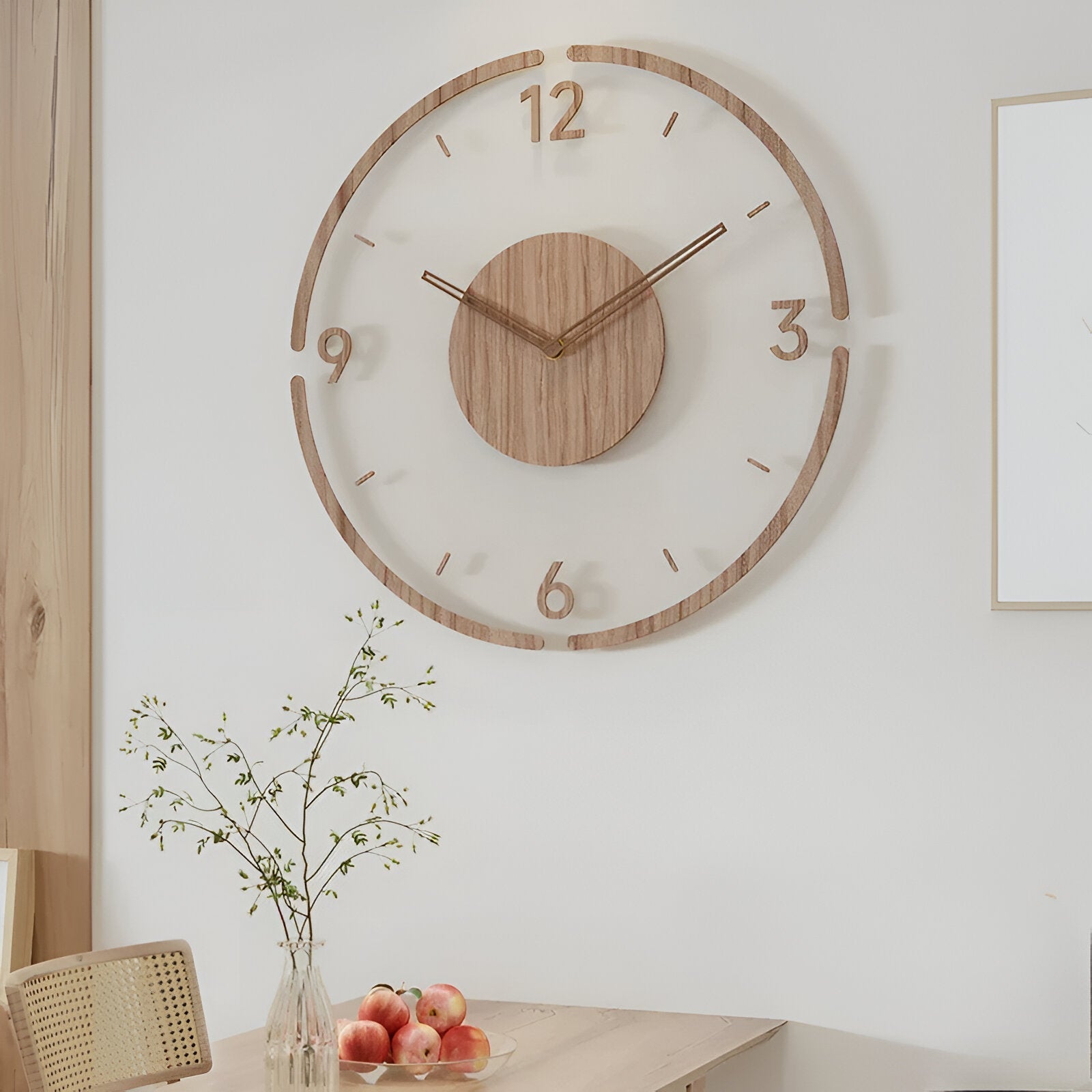 Modern Wooden Wall Clock | Stylish Home Decor 0