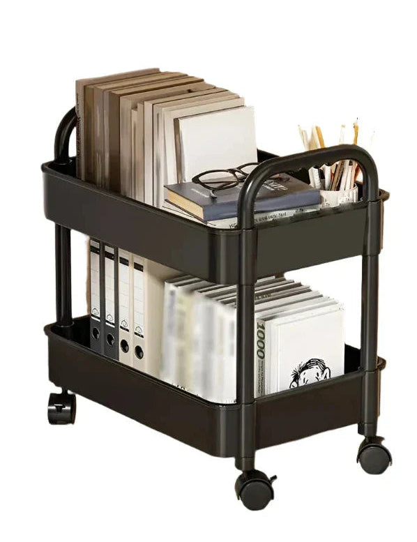 Multi-Tier Rolling Storage Rack | Versatile Organizer 0