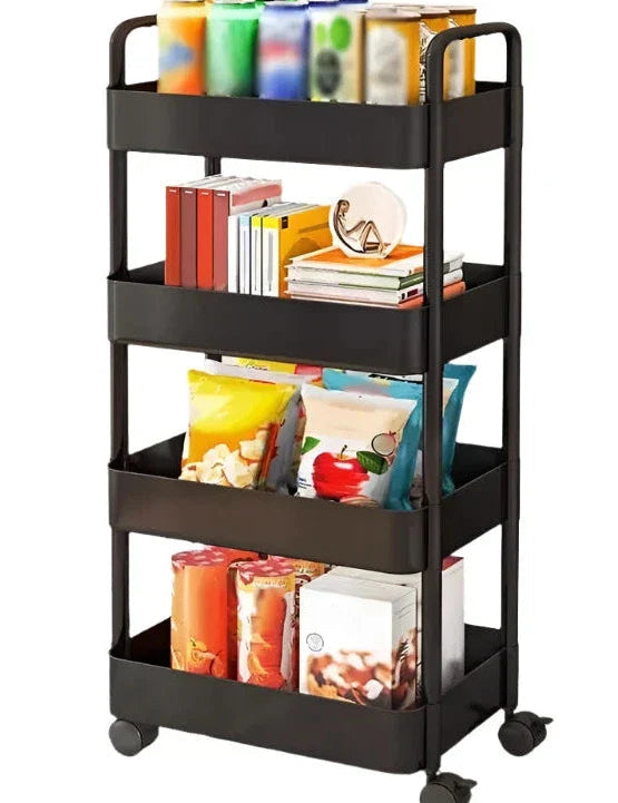 Multi-Tier Rolling Storage Rack | Versatile Organizer 6