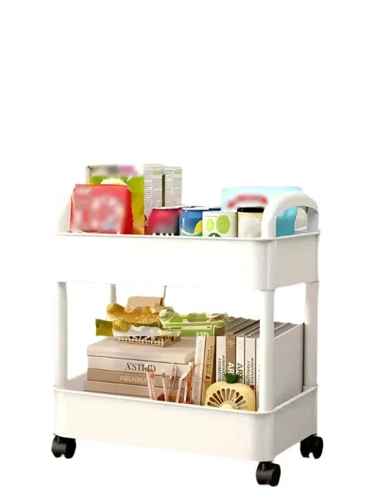 Multi-Tier Rolling Storage Rack | Versatile Organizer 7