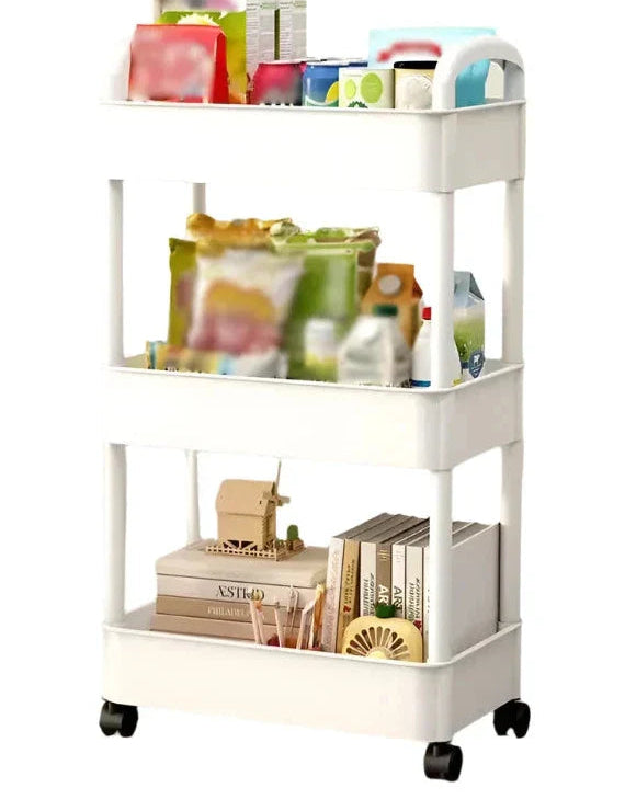 Multi-Tier Rolling Storage Rack | Versatile Organizer 8