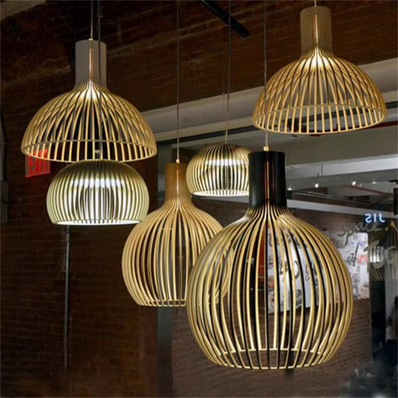 Natura Orb | Bamboo Pendant Light Fixture for Kitchen 1