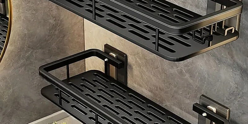 No-Drill Wall Shelf | Modern Kitchen Organizer 0