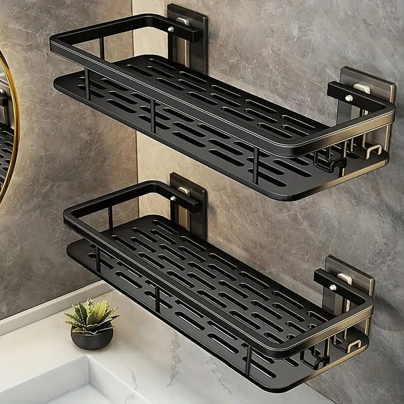 No-Drill Wall Shelf | Modern Kitchen Organizer 0