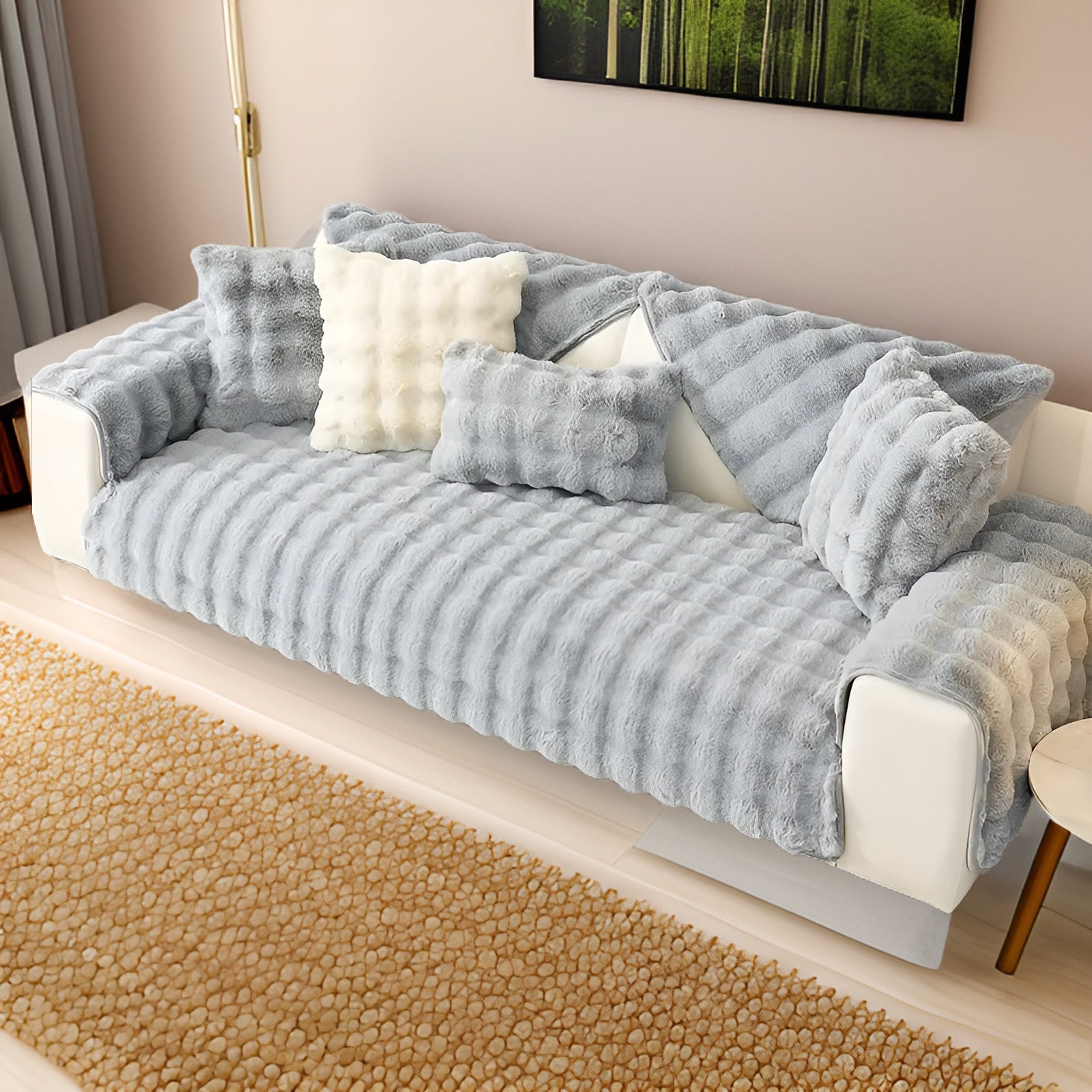 Plush Pet Sofa Cover | Couch Covers for Dogs 0